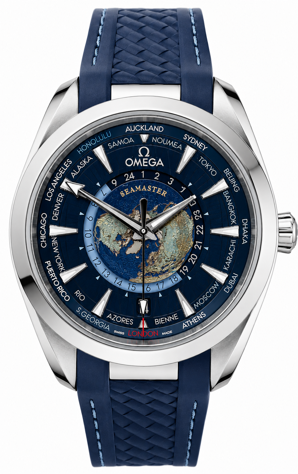 Omega Seamaster Aqua Terra 150M GMT Worldtimer