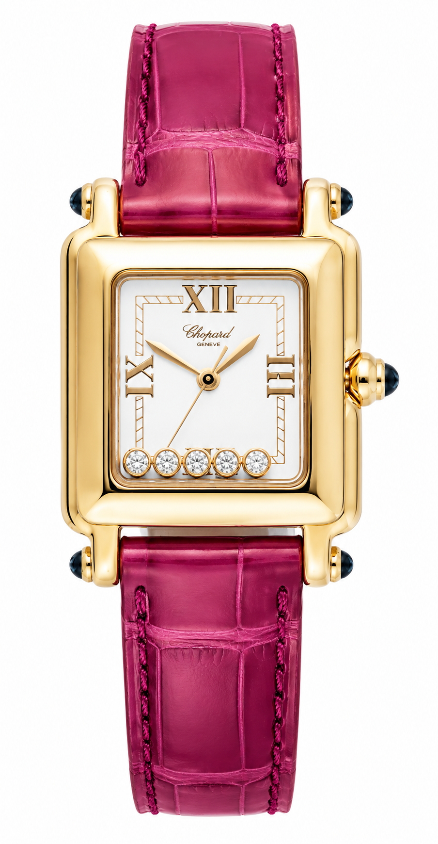 Chopard Happy Sport Cuadrado Rosa
