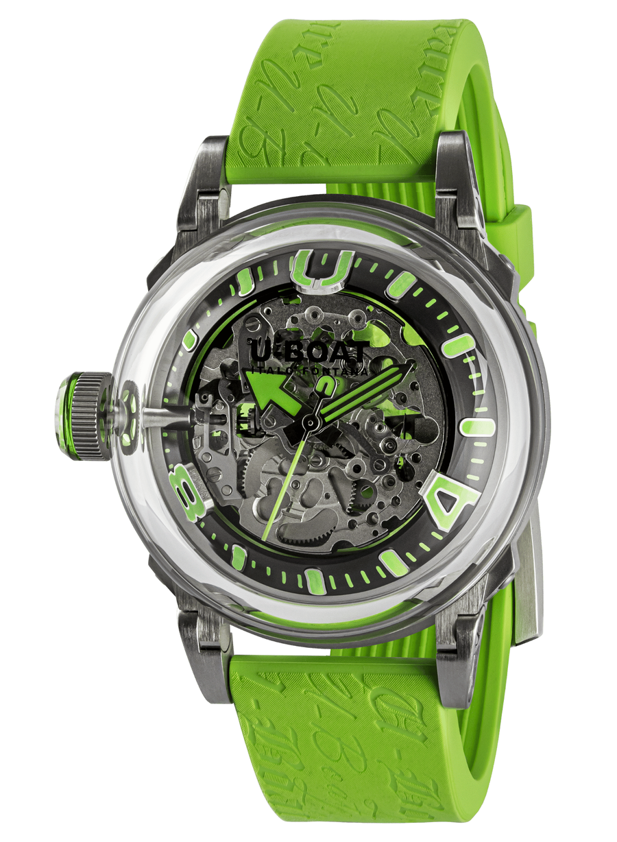 U-Boat U-65 Automatic SS Green 3344