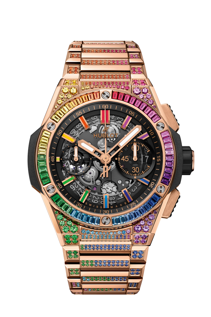 Hublot Big Bang Integrated King Gold Rainbow