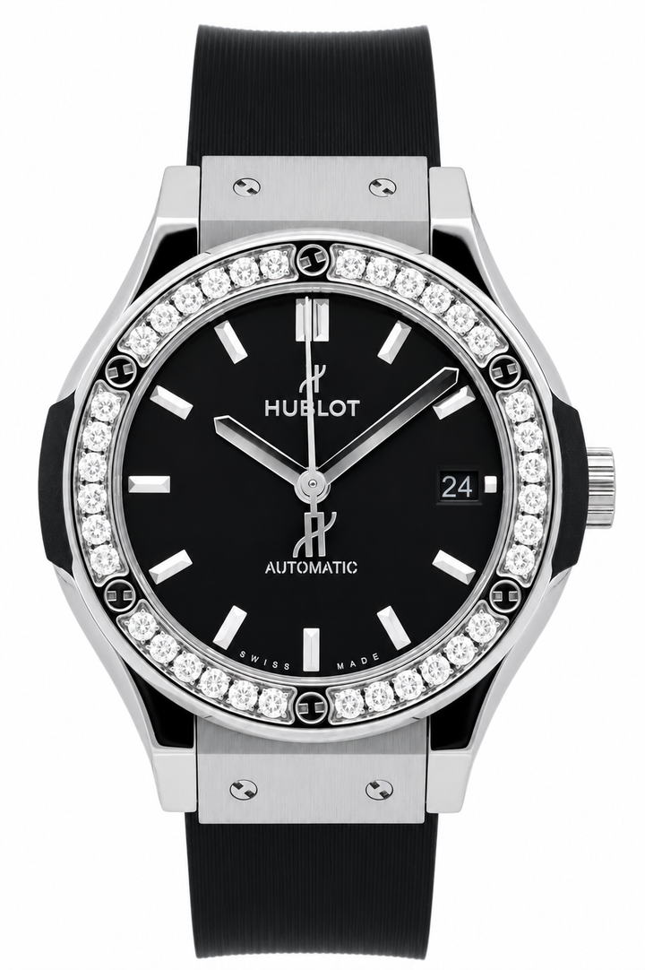 Hublot Classic Fusion Titanium Diamonds 38mm