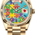 Rolex Day-Date 36 Puzzle Emoji Jigsaw Motif