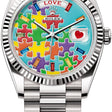 Rolex Day-Date 36 Puzzle Emoji Jigsaw Motif