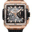 Hublot Square Bang Unicorn Rei Ouro Diamantes 42mm