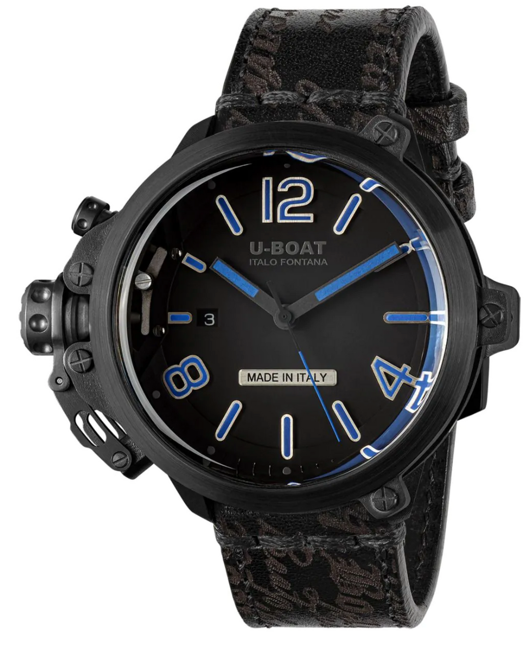U-Boat Capsule 50 PVD BK BL