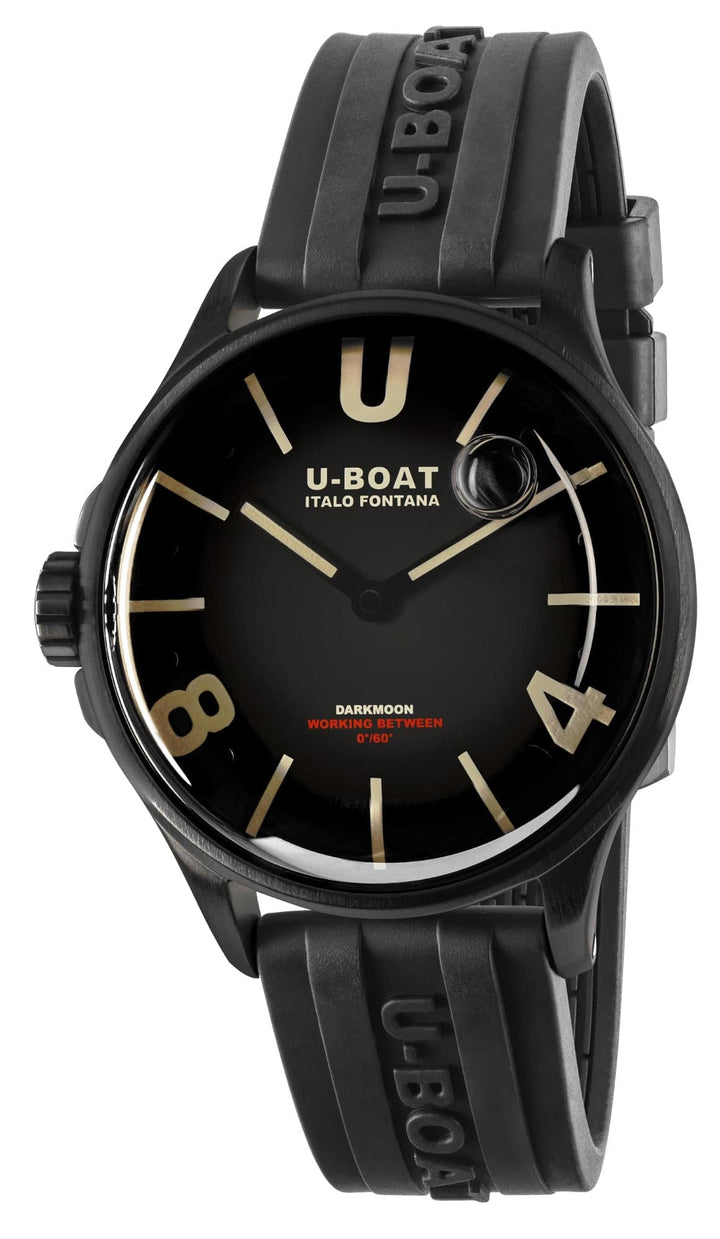 U-Boat Darkmoon Black PVD 9019/B