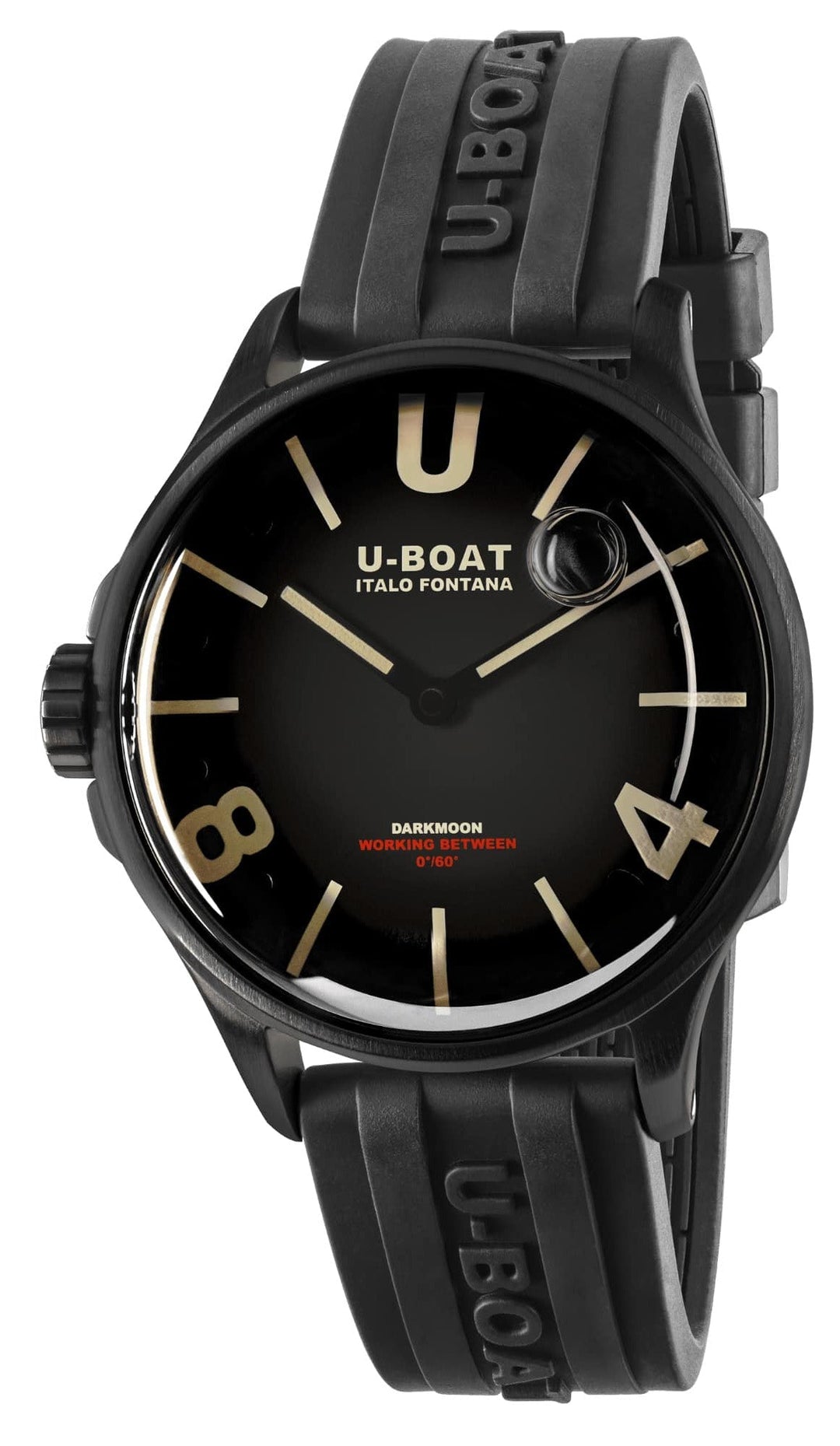 U-Boat Darkmoon Black PVD 9019/B