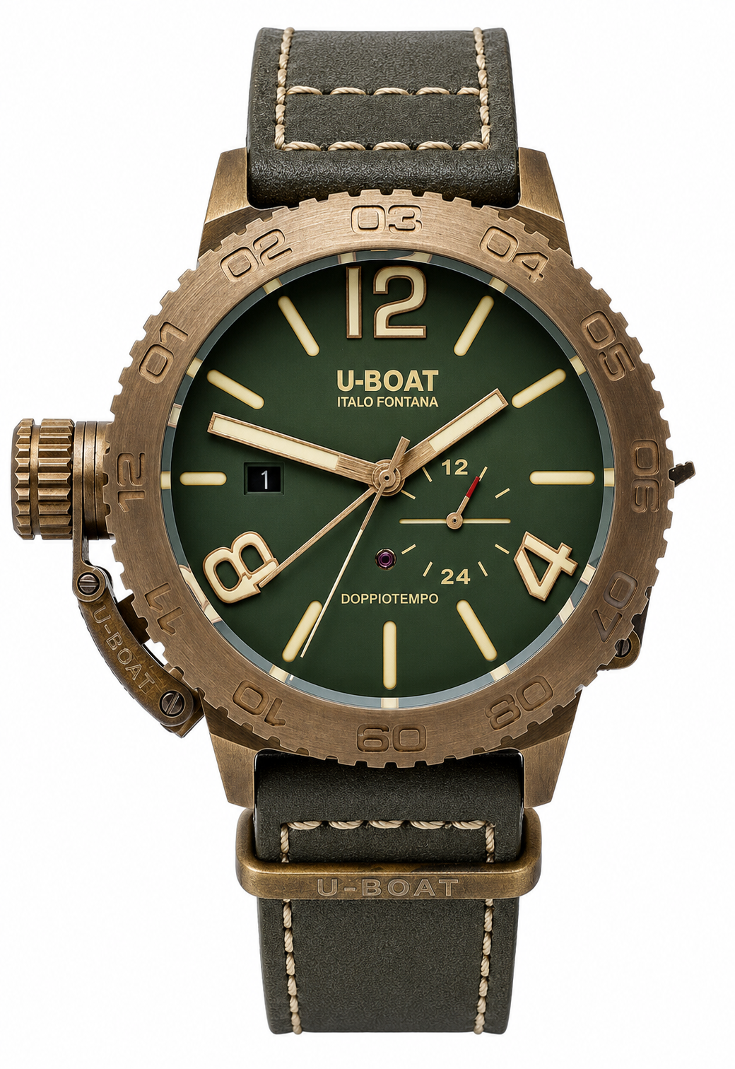 U-båt Classico Doppiotempo 46 Brons BR