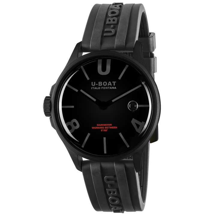 U-Boat Darkmoon BK Black Curved PVD 9545