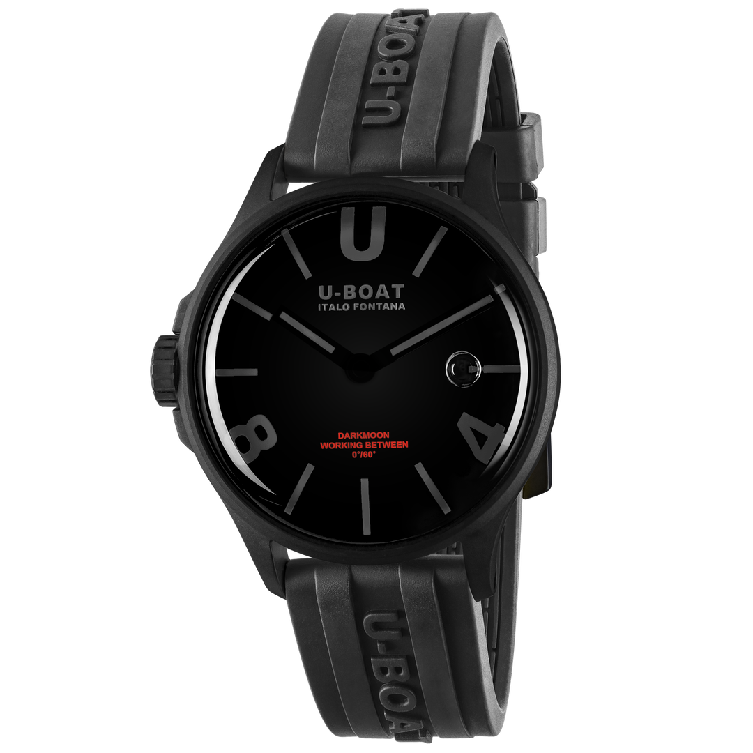 U-Boat Darkmoon BK Black Curved PVD 9545