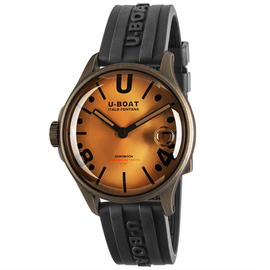 U-Boat Darkmoon BR Black Vintage 9547
