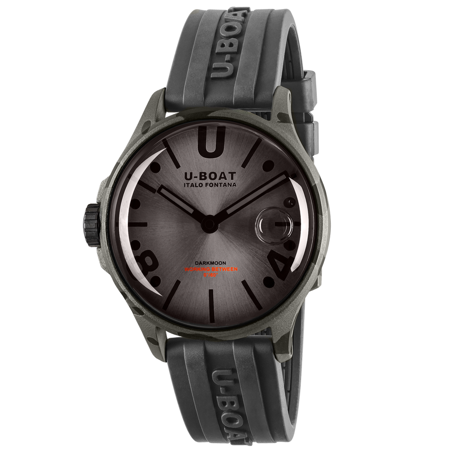 U-Boat Darkmoon BK Grey Curved Camouflage 9551