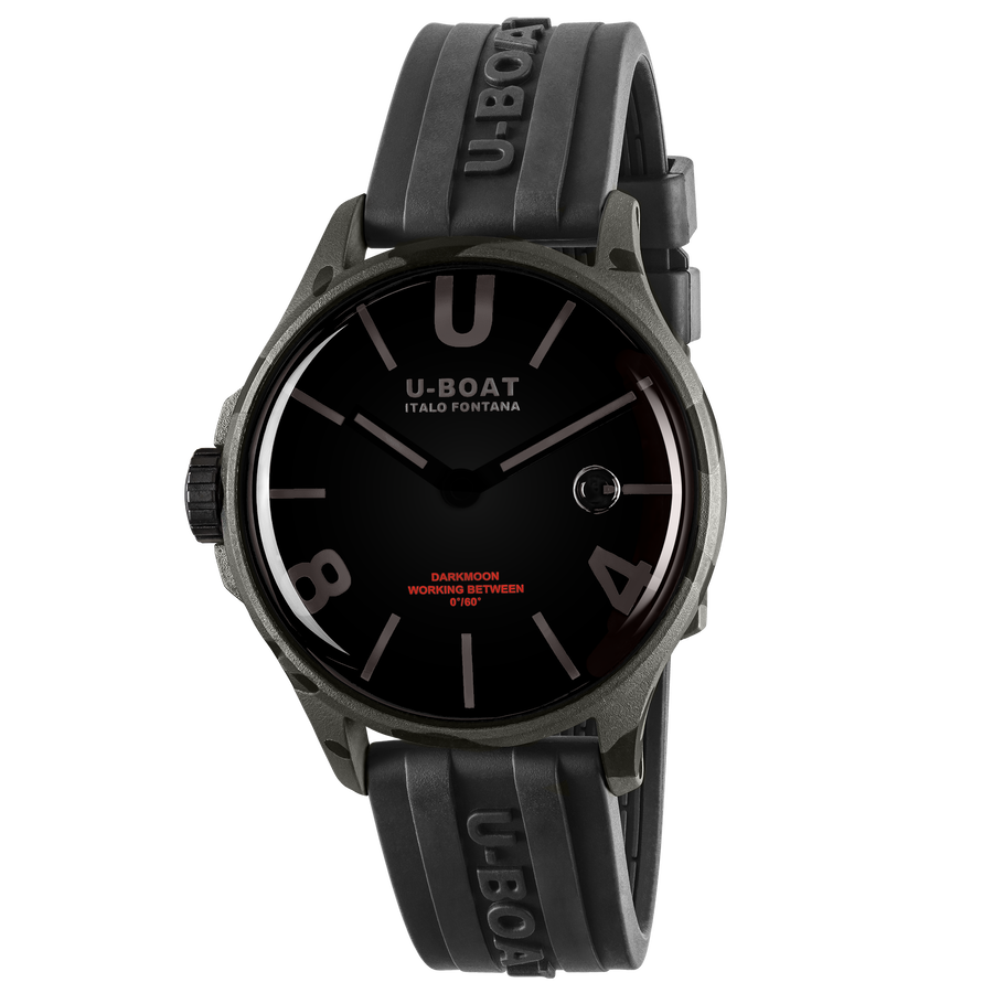 U-Boat Darkmoon BK Grey Curved Camouflage 9552
