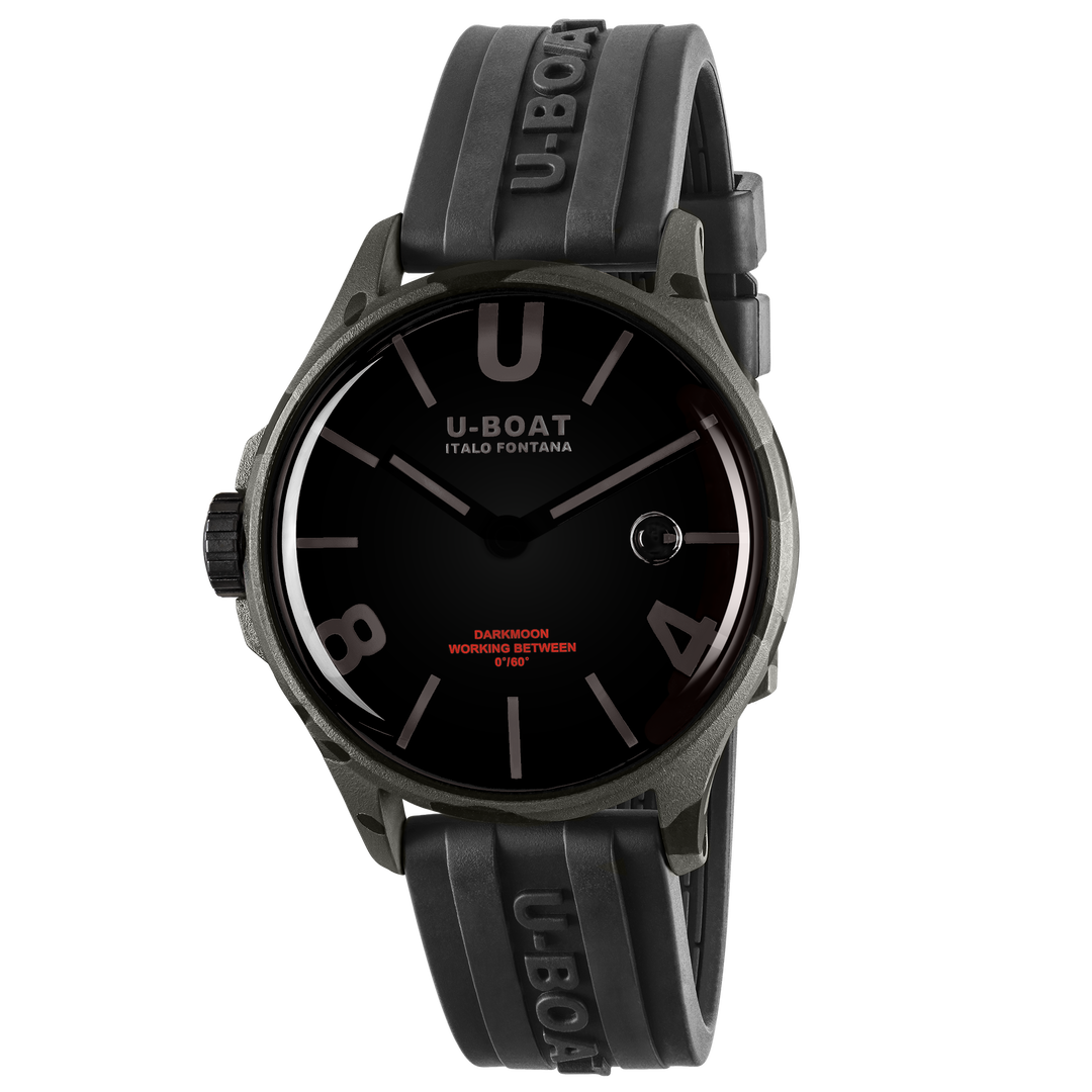 U-Boat Darkmoon BK Grey Curved Camouflage 9552