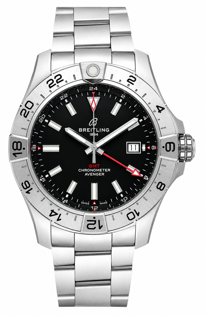 Breitling herrklocka Avenger Automatic GMT 44