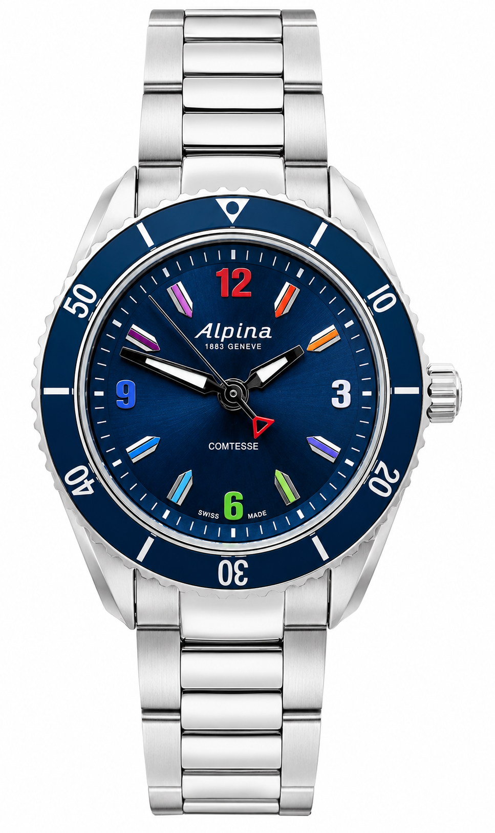 Alpina Comtesse Quarz Rainbow