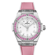 Hublot Big Bang One Click Joyful Steel Pink Ceramic Diamonds 33mm