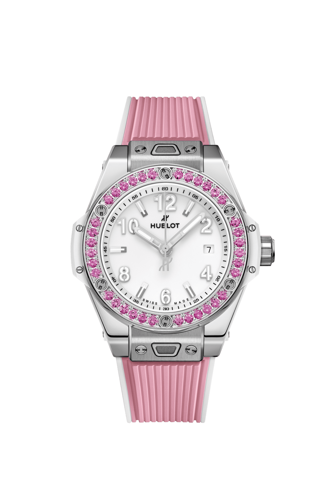 Hublot Big Bang One Click Сталь Паве Бриллианты