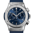 Hublot Classic Fusion Chronographe Titane Bleu