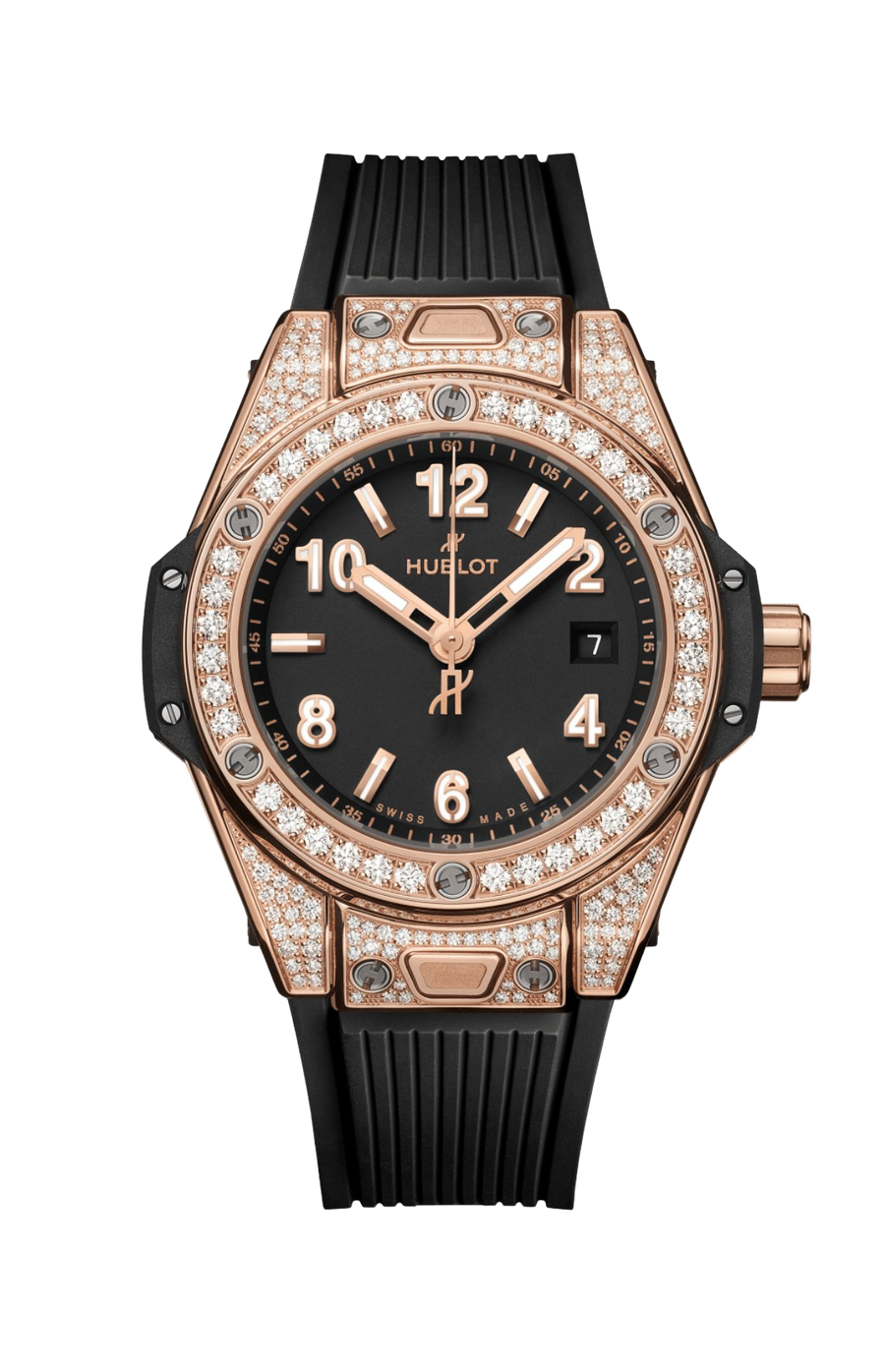 Hublot Big Bang One Click King Gold Pavé