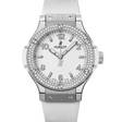 Hublot Big Bang Acciaio Diamanti Bianchi