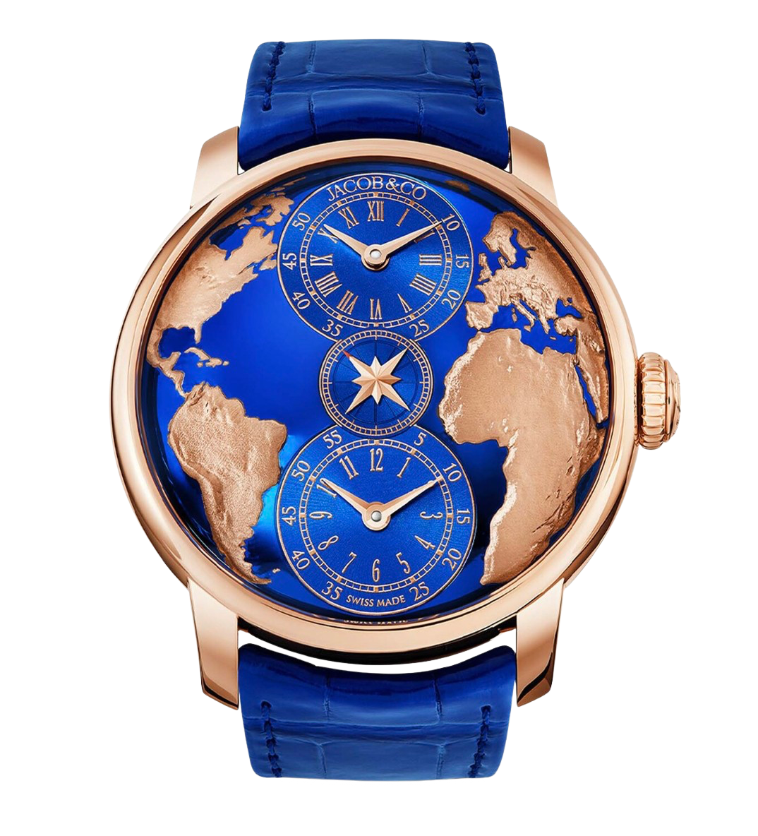 Jacob & Co. The World is Yours Dual Time Zone