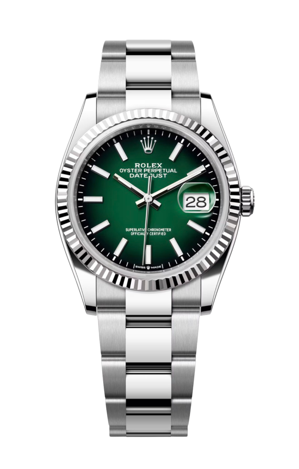 Rolex Datejust 36 Green Ombre