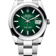 Rolex Datejust 41 verde degradado