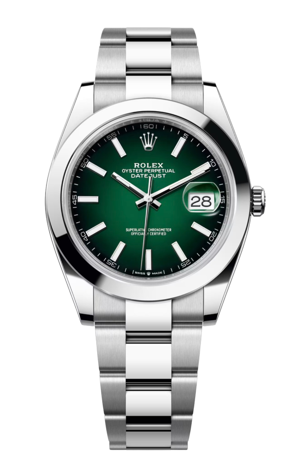 Rolex Datejust 41 verde degradado