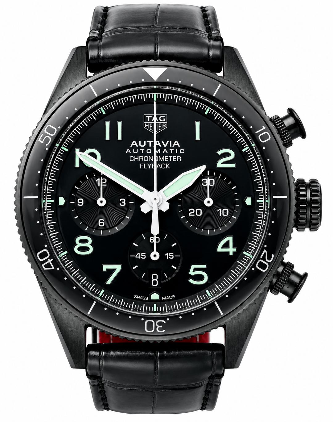 Tag Heuer Autavia Автоматический Хронометр Флайбэк 42мм
