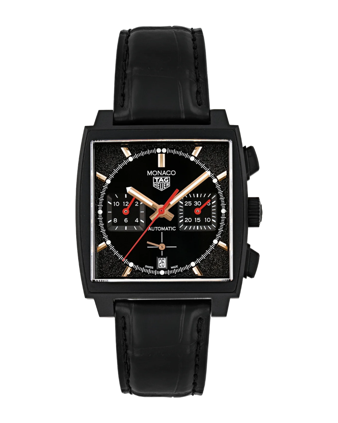 TAG Heuer Monaco Calibre Heuer 02 Automatik 39 mm Special Edition Dark Lord CBL2180.FC6497