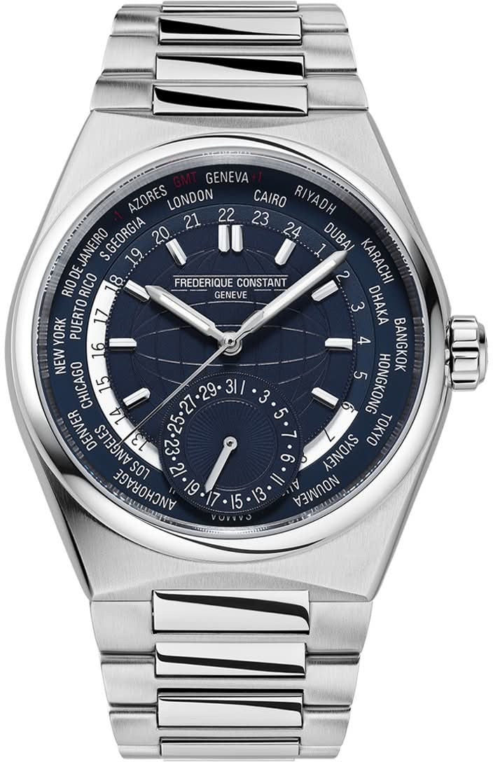 Frederique Constant Highlife Worldtimer Manufacture Ref. FC-718N4NH6B