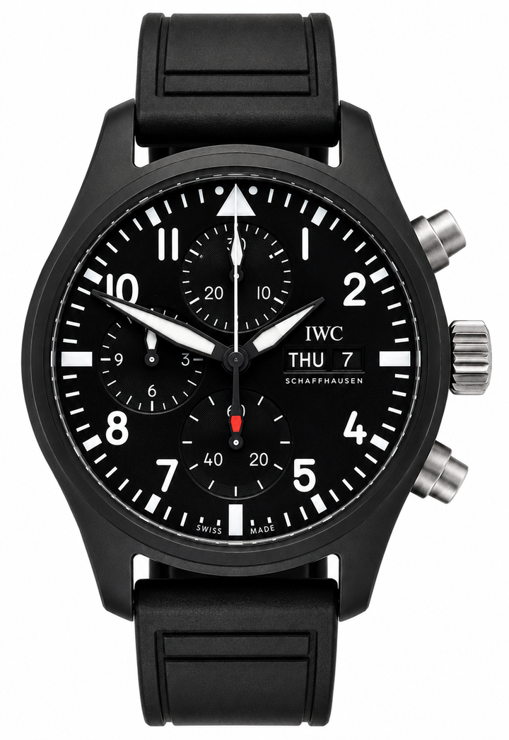 IWC Пилотские часы Хронограф 41 Топ Гун