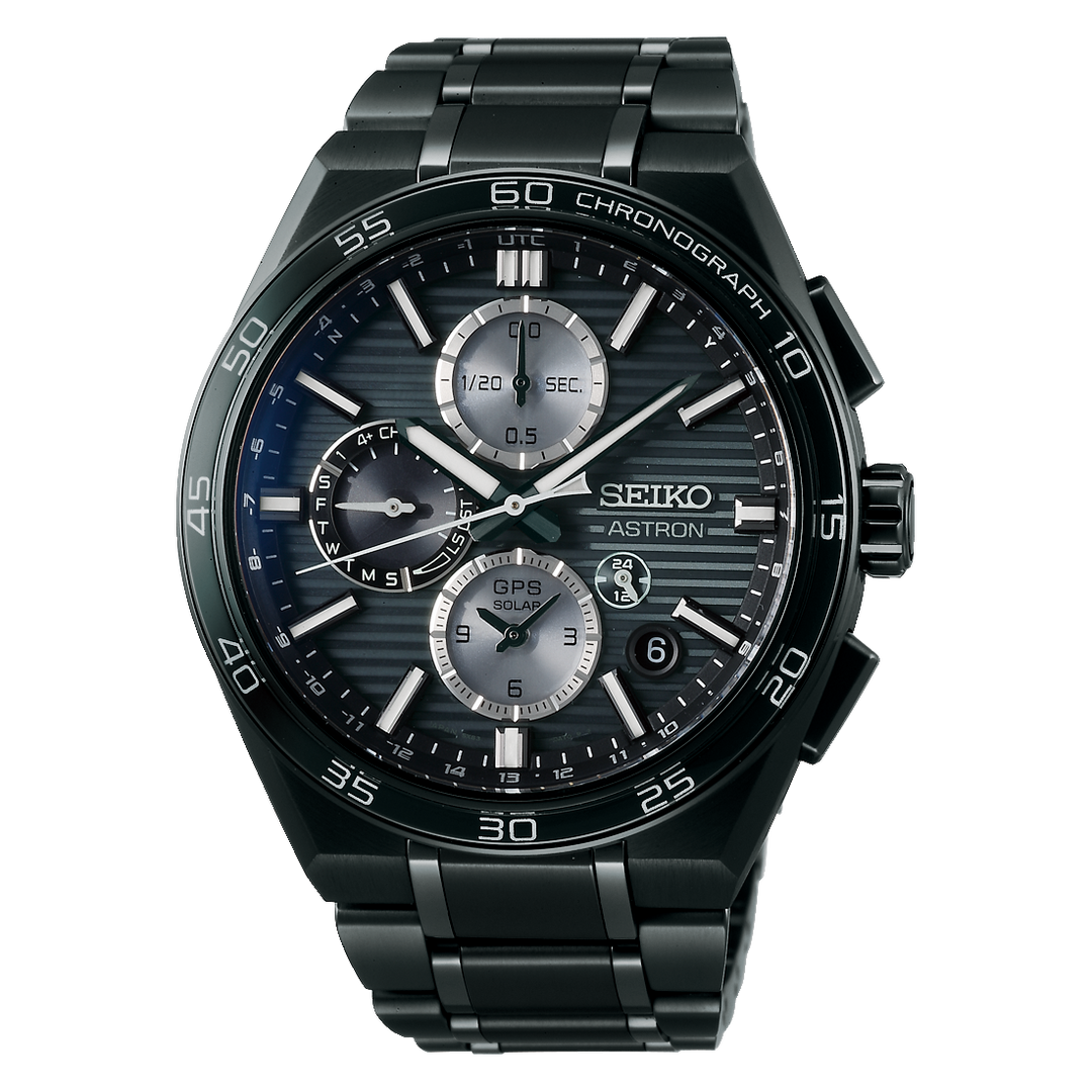 Seiko Astron GPS Solare Dual Time Cronografo