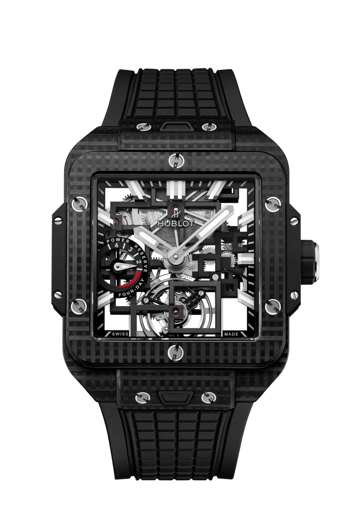 Hublot Square Bang Tourbillon 4-Day Power Reserve 3D Carbon 42mm