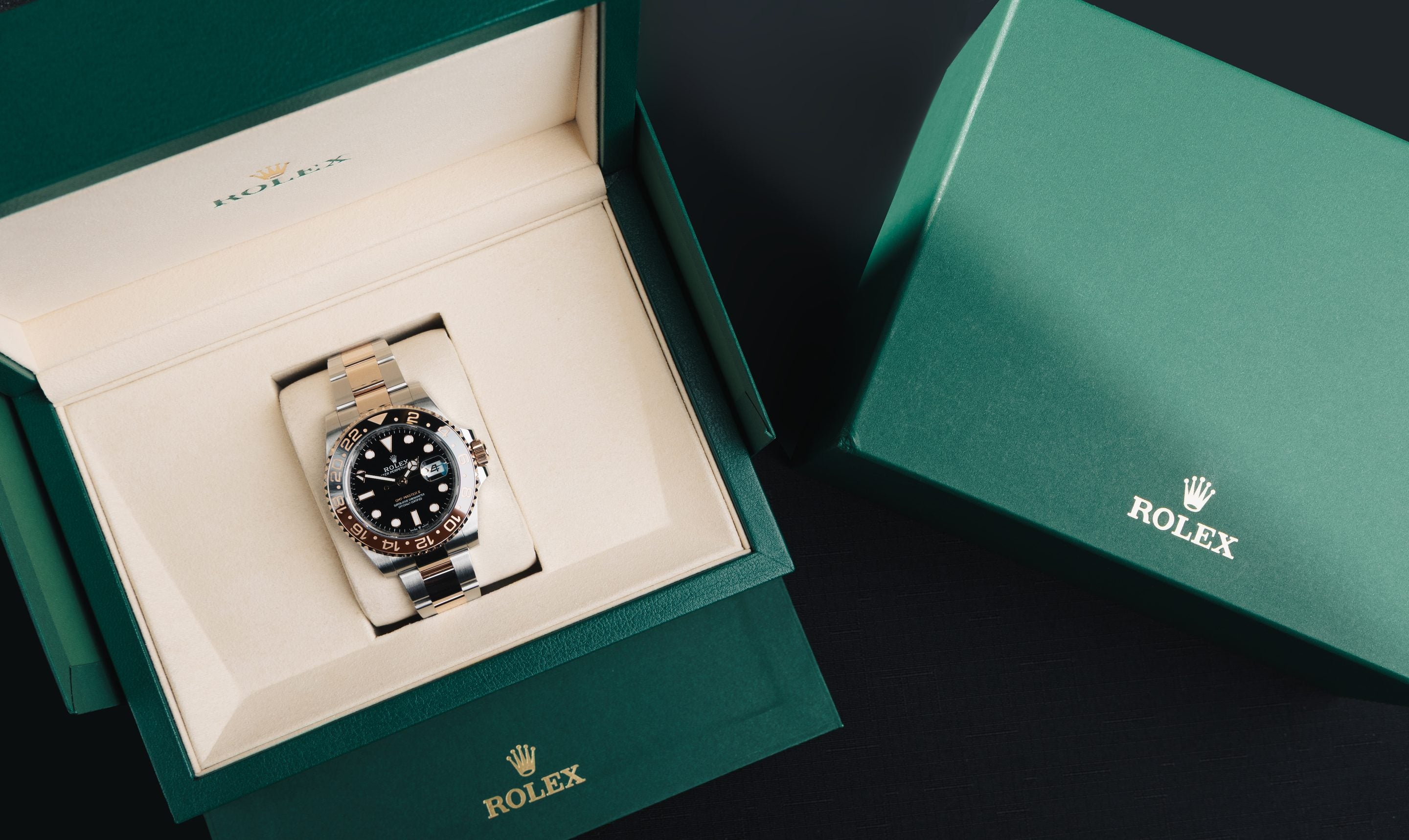 Rolex GMT-Master II in der Originalbox bei HORANDO