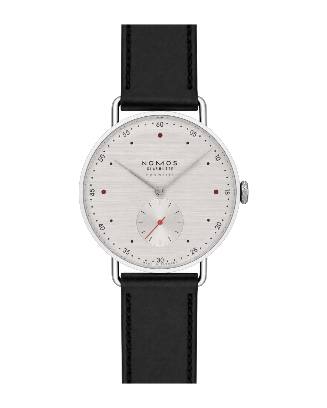 NOMOS Glashütte Metro neomatik 39 silvercut Ref. 1114