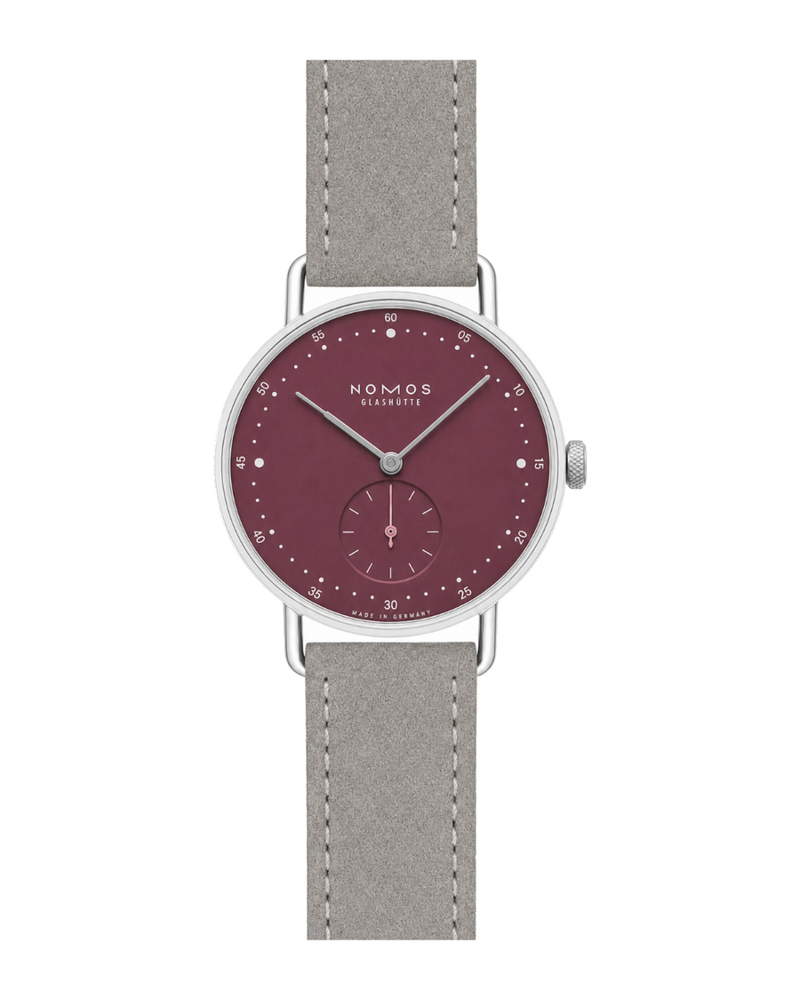 NOMOS Glashütte Metro 33 Muted Red