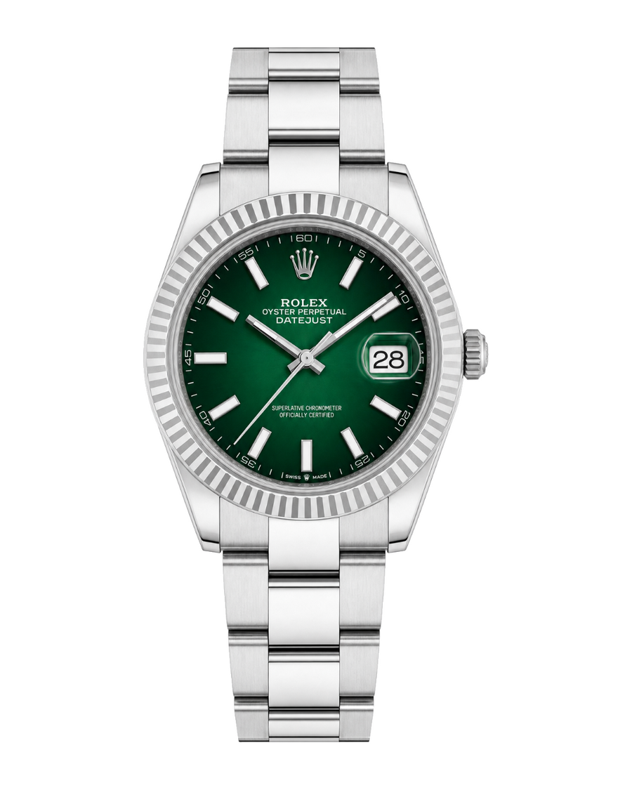 Rolex Datejust 41 Green Ombre
