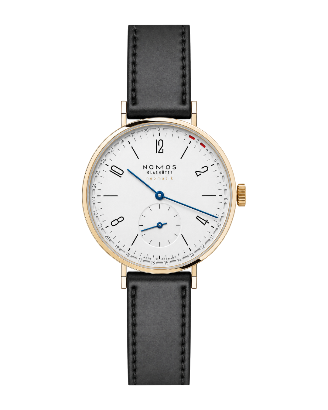NOMOS Glashütte Tangente Gold neomatik 38 Update Ref. 195