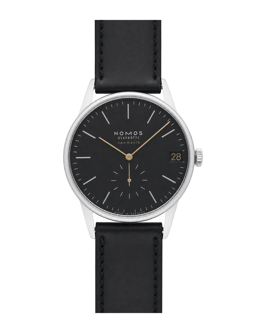 NOMOS Glashütte Orion neomatik 41 Datum New Black