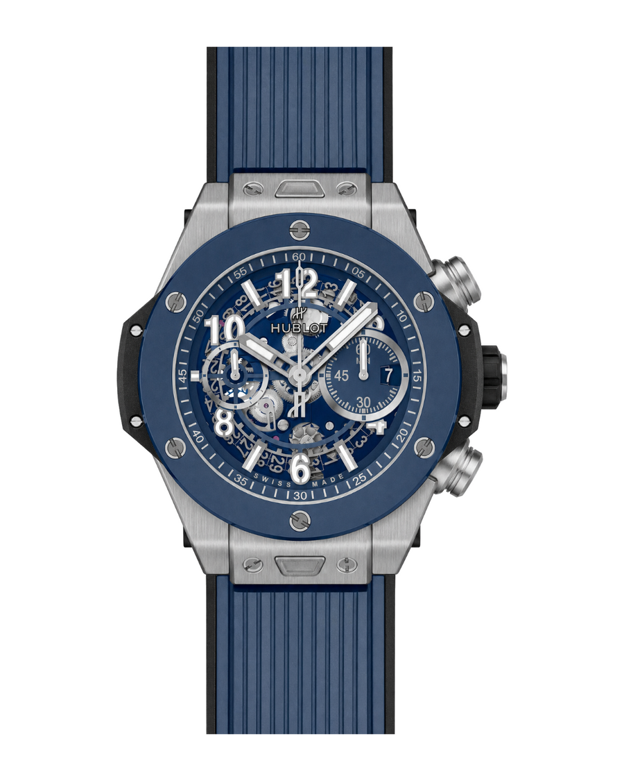 Hublot Big Bang Unico Titanium Blue Ceramic Automatic Chronograph 421.NL.5170.RX