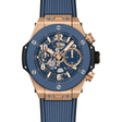 Hublot Big Bang Unico King Gold Blue Ceramic Automatic Chronograph