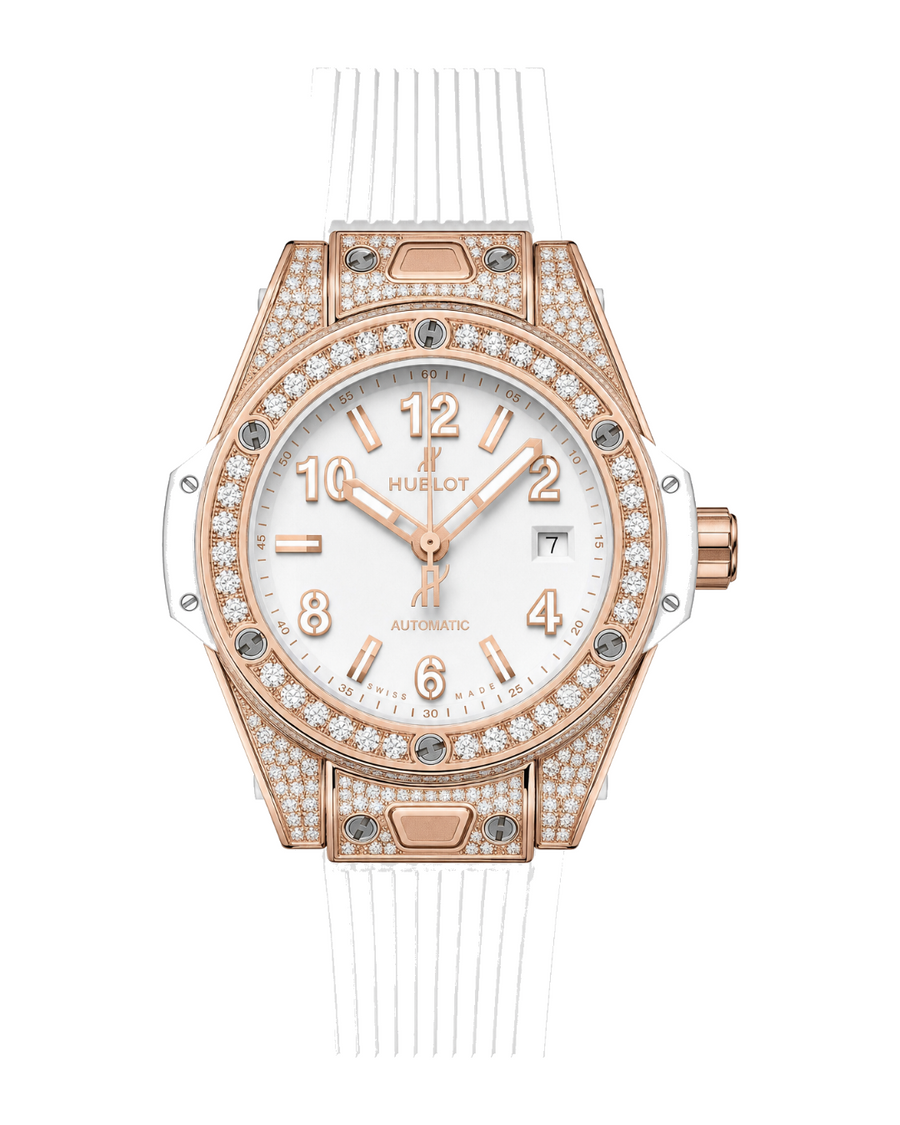 Hublot Big Bang One Click King Gold White Pavé 485.OE.2080.RW.1604