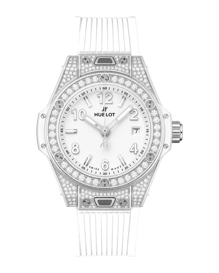 Hublot Big Bang One Click Steel White Pavé 485.SE.2010.RW.1604