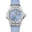 Hublot Big Bang One Click Steel Coal Blue Diamonds