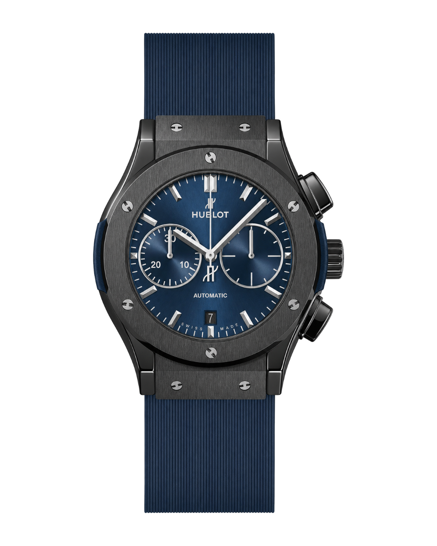 Hublot Classic Fusion Chronograph Ceramic Blue 521.CM.7170.RX