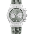 Hublot Classic Fusion Chronograph Titanium Sage Green