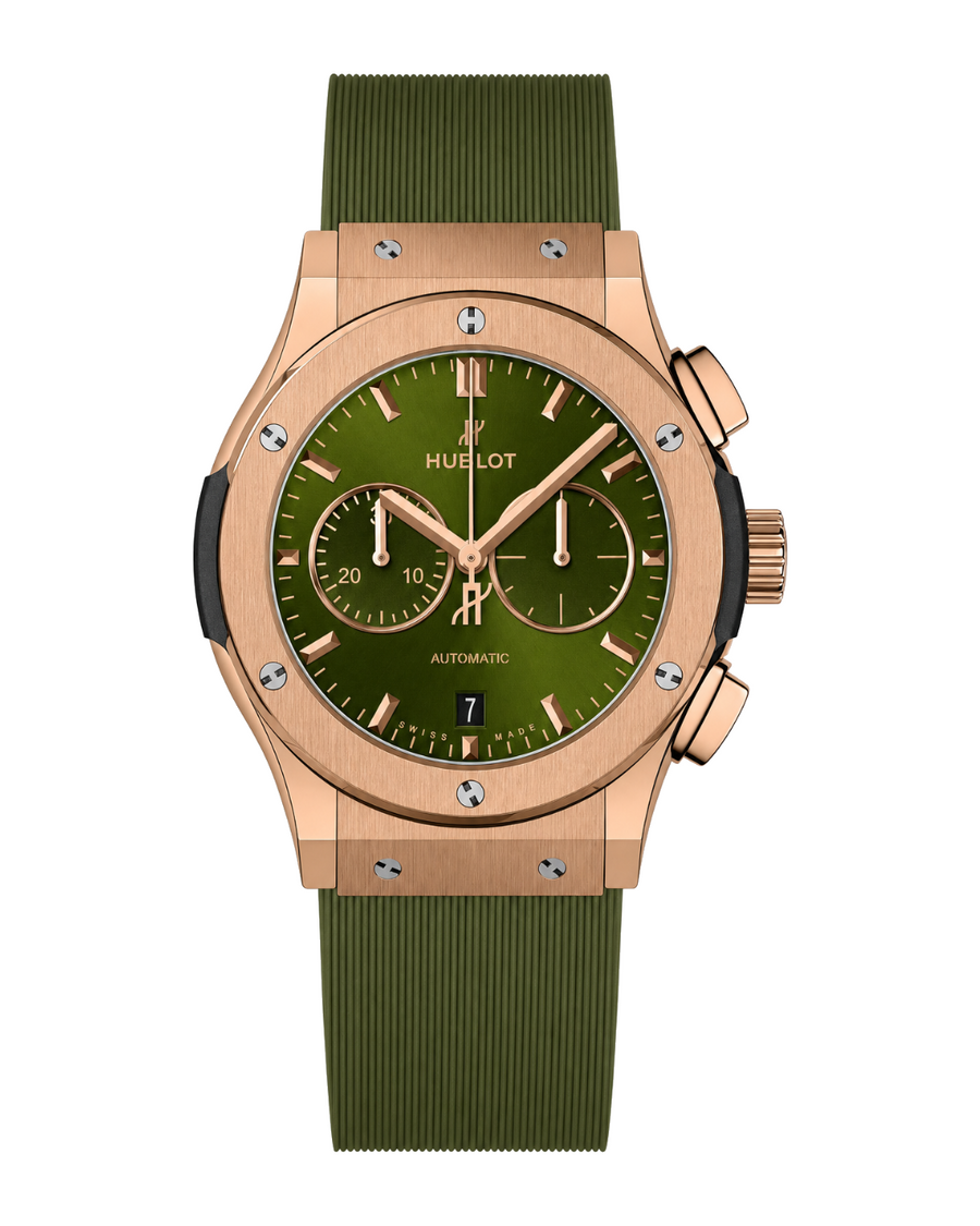 Hublot Classic Fusion Chronograph King Gold Green 541.OX.8980.RX