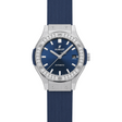 Hublot Classic Fusion Automatic Titanium Blue Diamonds